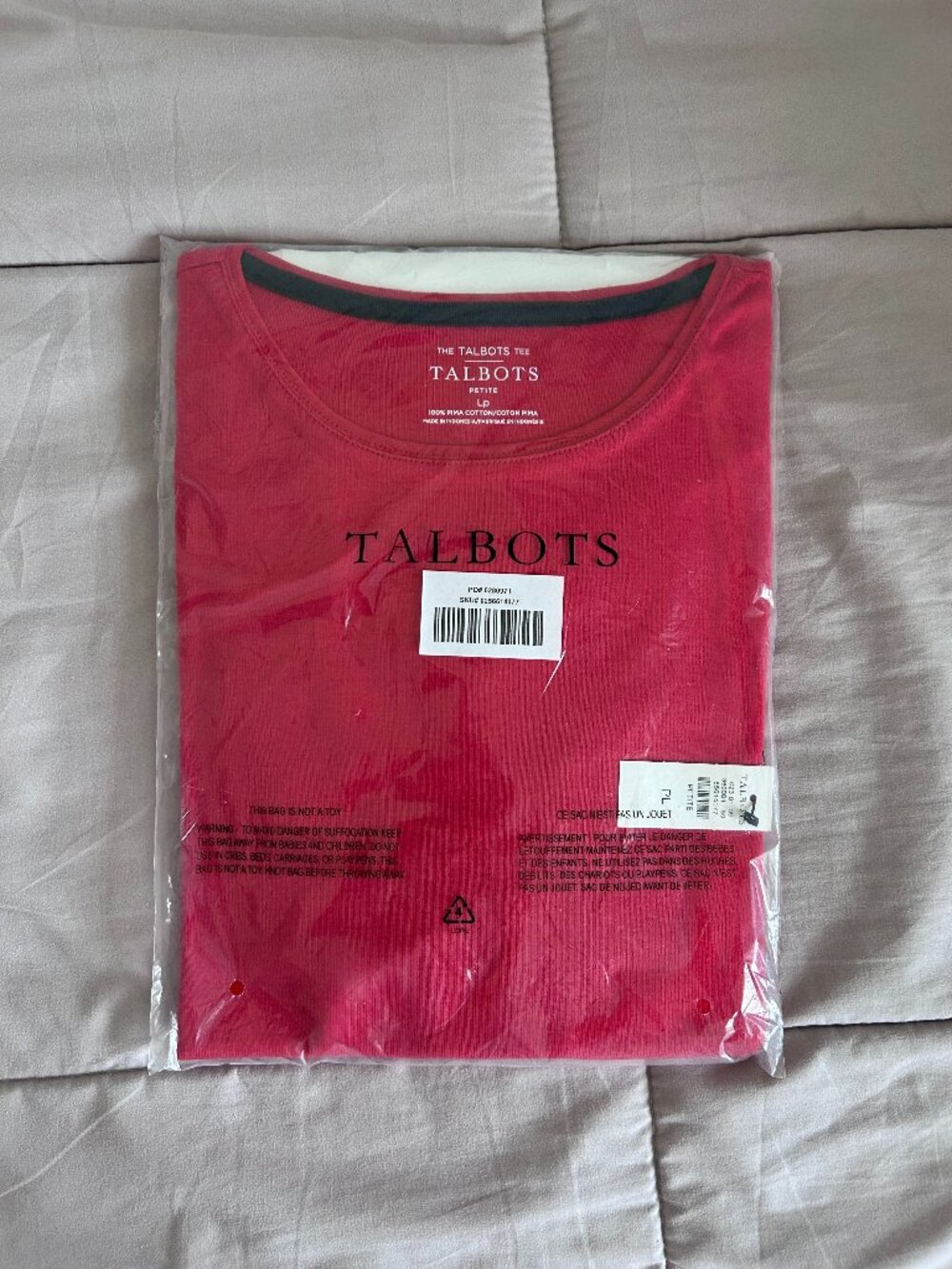 Talbots Pink Top